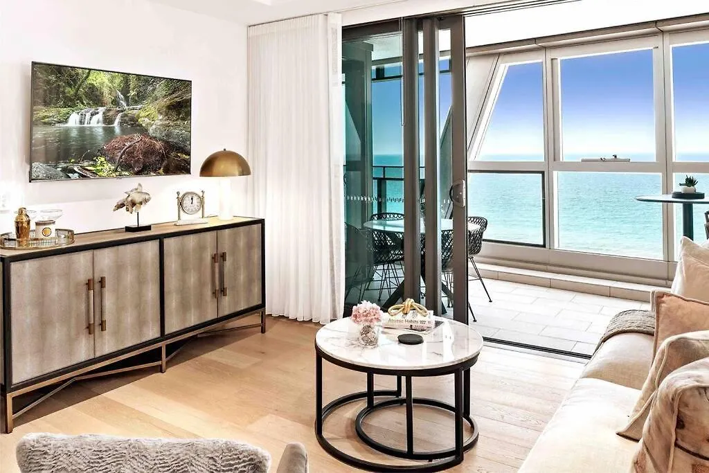 Luxury Jewel Beachfront King Suite Guldkusten Lägenhet